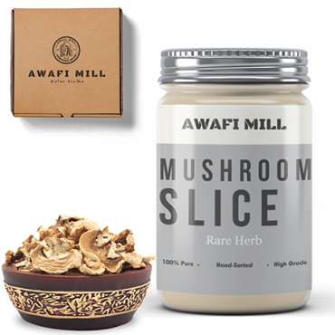 Awafi Mill Dried Mushrooms toadstool Sliced 100gm
